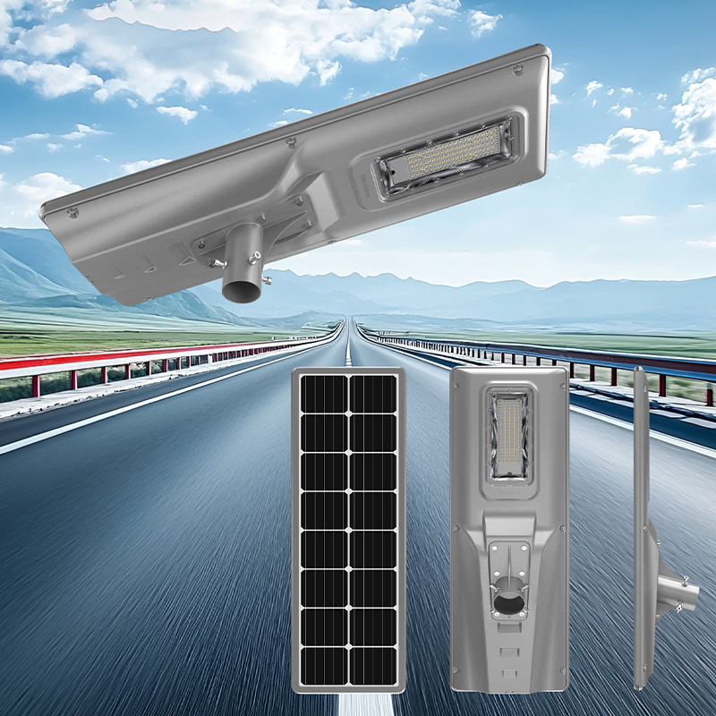 60W All-in-One Flat Panel Solar Street Light